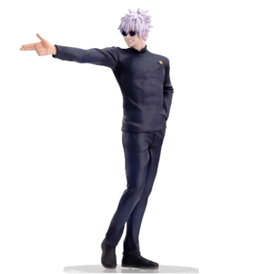 Figurka anime Jujutsu Kaisen Gojo Satoru, 19 cm, statuetka anime, figurka akcji z PVC, model kolekcjonerski, zabawka, ozdoba dla dzieci, lalka.