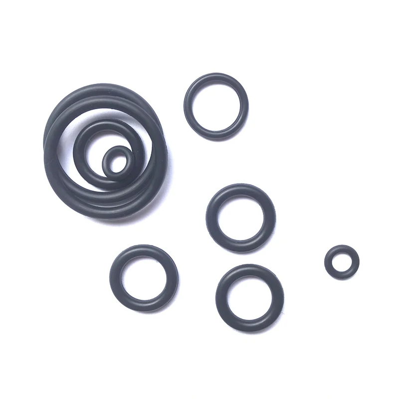 Rubber O Ring NBR O-Ring Seal Gasket Thickness1 1.5 2 3.1 Nitrile Rubber Bands High Pressure Oil Resistance Washer Sealing ORing