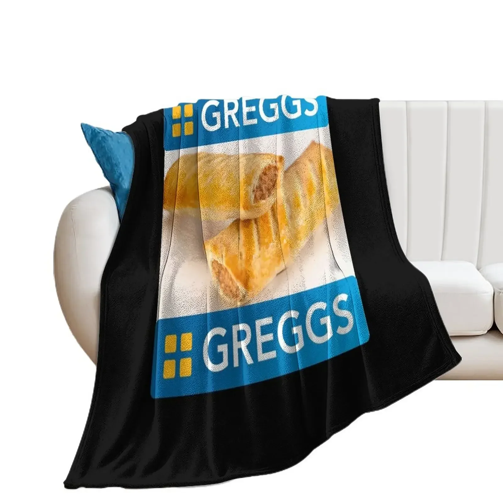 GREGGS Pasty Classic Throw Blanket Stuffeds Custom Blankets