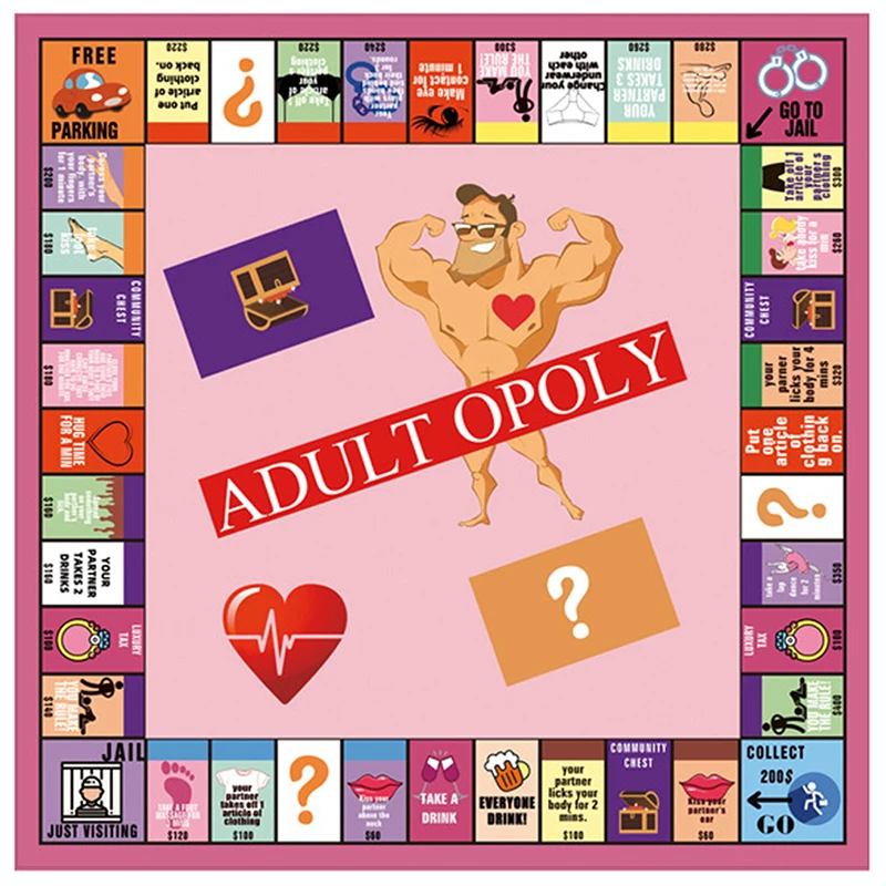 Adult Couple Game Night Intimacy Cards Kupul Gam Knight Night Monopoly Games Board Card Games Adult Party Interactive Games