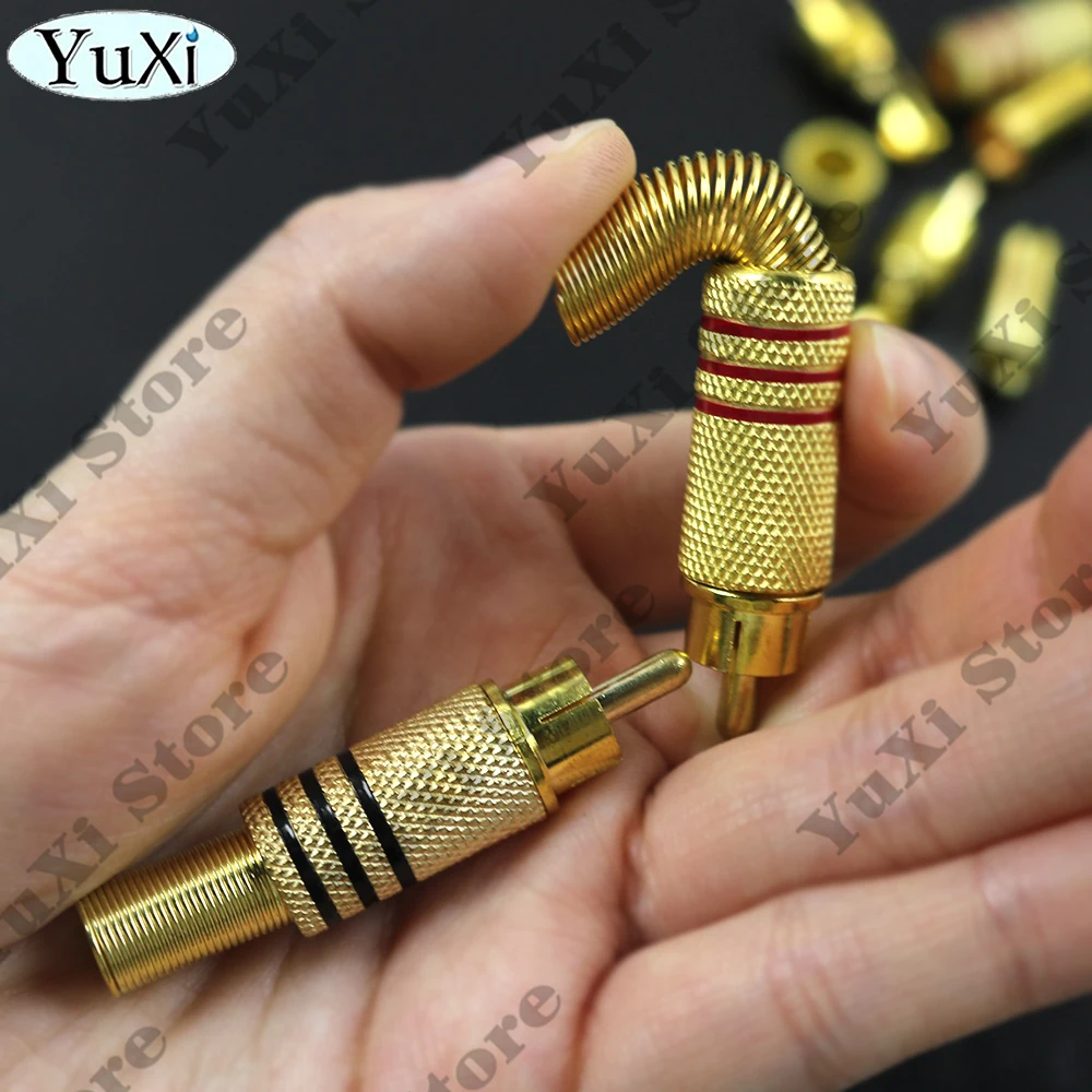 Gold Rca Phono Male… - image