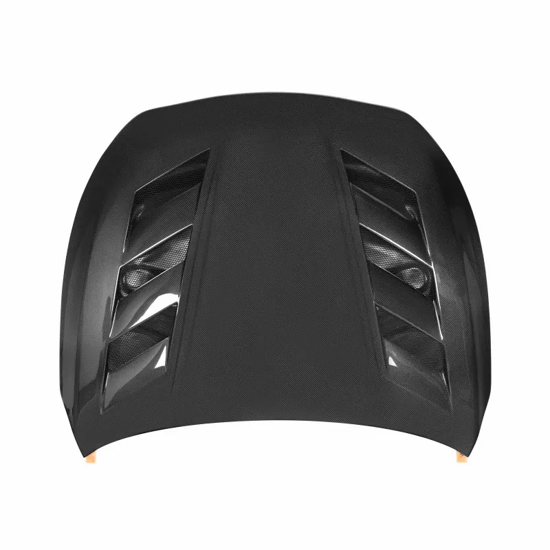 

For Infiniti Q60 2016+: Perfect Fit Carbon Fiber Front Hood Cover with Front Vent Replacement Part