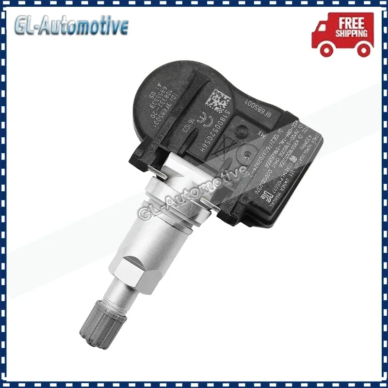 Set of (4) TPMS 6855539 Tire Pressure Sensor for BMW 1 2 3 4 i3 i8 X1 X2 X5 X6 Mini Countryman 6856209 3610 6881890