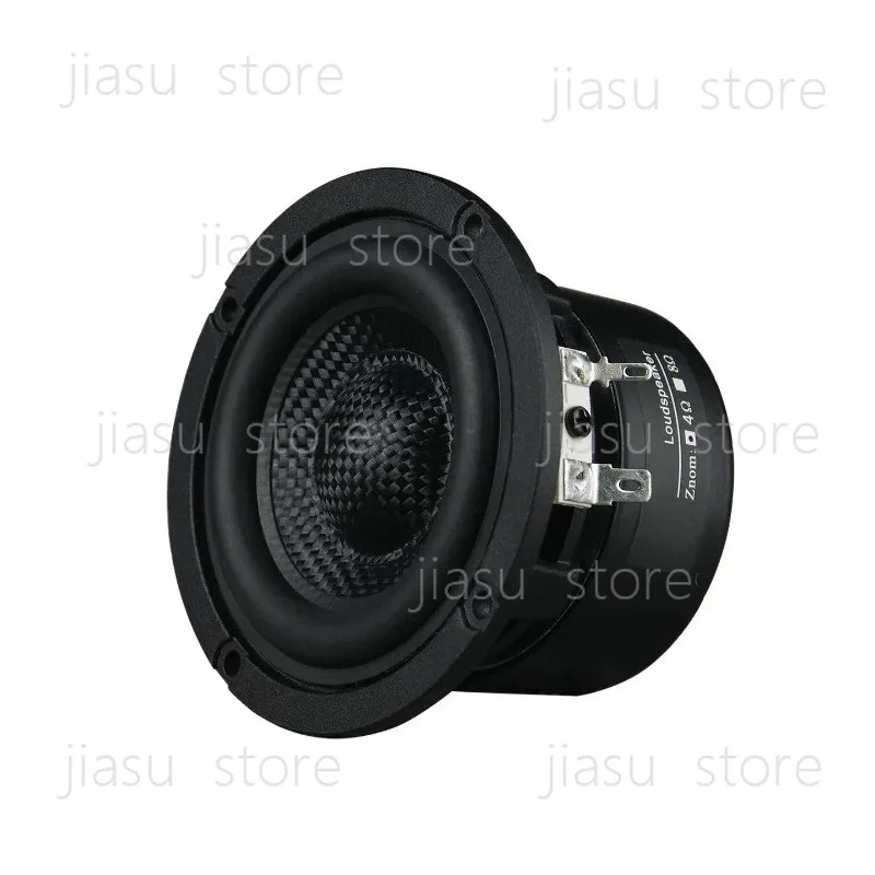 3 Inch Mid-bass Speaker, Glass Fiber Woven Cone Hi-Fi Monitor Woofer, Delivers Full and Rich Low Frequency Sound