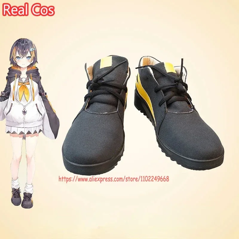 RealCos Vtuber Петра Гурин Обувь для косплея Сапоги Хэллоуин Косплей Костюм Аксессуар RealCos Vtuber Петра Гурин Обувь для косплея Сапоги Хэллоуин Косплей Костюм Аксессуар