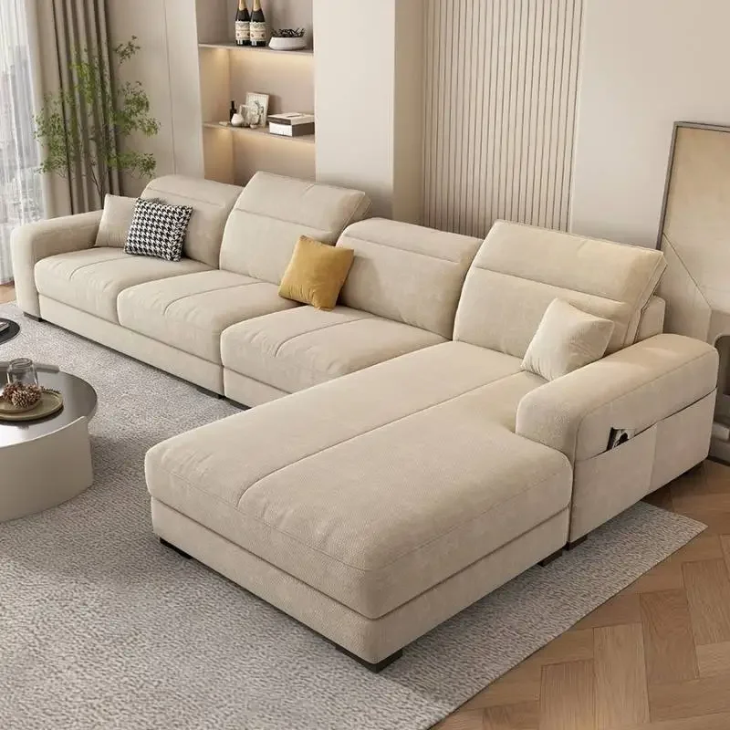 

Customizable Genuine Modern Living Room Sofas Italian Nordic Minimalist Daybed Sleeper Sofas