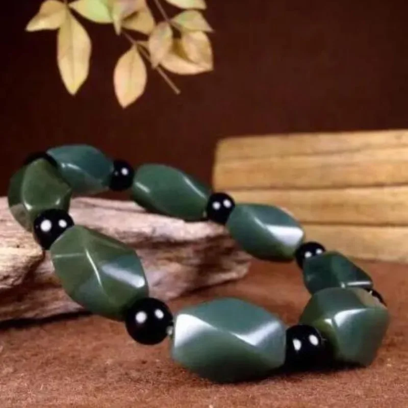 

Новый браслет из натурального сапфира, изысканные модные украшения в этническом стиле