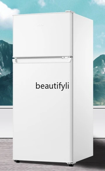 

Small household two-door direct cooling micro-frost energy-saving rental dormitory refrigerator