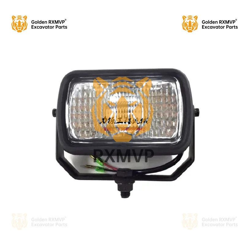 For Caterpillar Cat Headlights Cat305.5e 306 307 320bc 323 330 336d Excavator Cab Ceiling Light Excavator Accessories