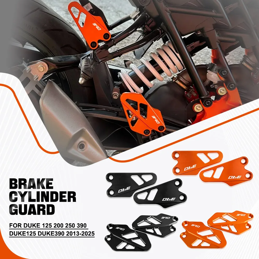 

FOR Duke 125 200 250 390 Duke125 Duke390 2013-2025 2024 Front Heel Protective Cover Guard Brake Cylinder Guard Duke 390 250 125