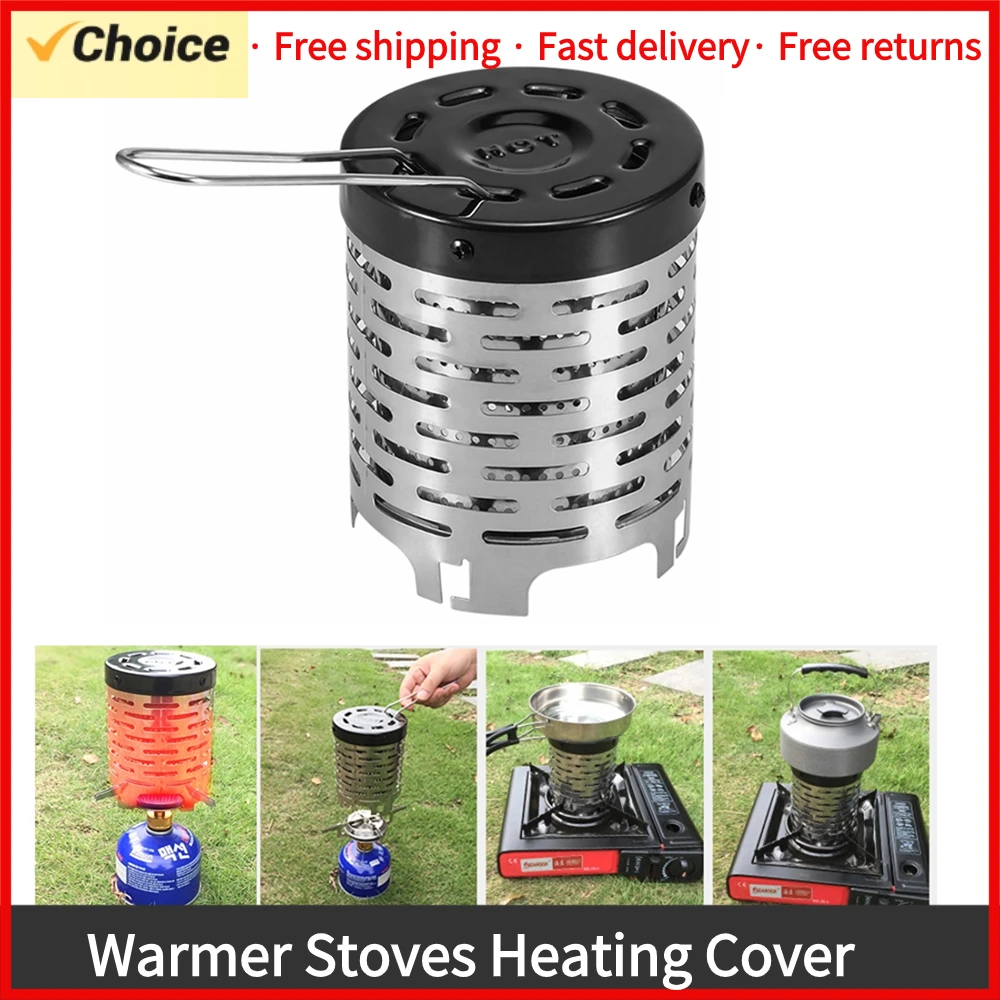

Outdoor Portable Gas Heater Warmer Stoves Heating Cover Gas Burner Heater Camping Stove Accessories