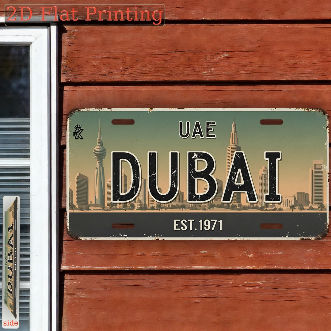 Dubai UAE EST.1971 License Pla - Home Office Dubai ulasan dan harga