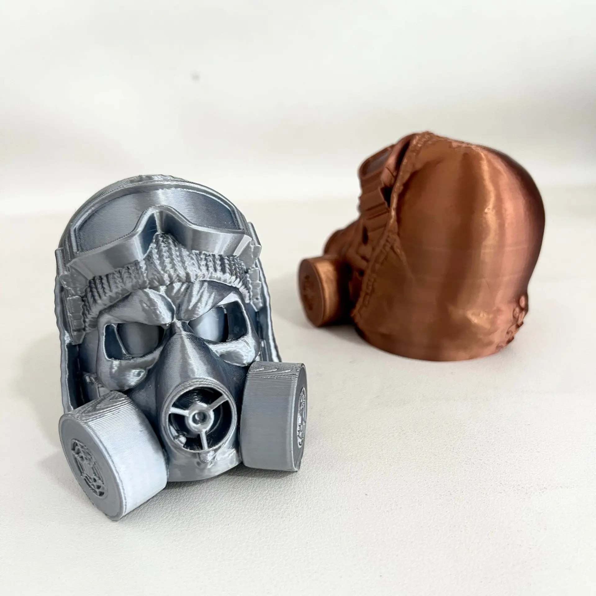 1PC Trailer Hitch Cover With Steel Helmet And Gas Mask 3D Printed Trailer Hitch Ball Cover Prevent Receiver Tube From Rusting