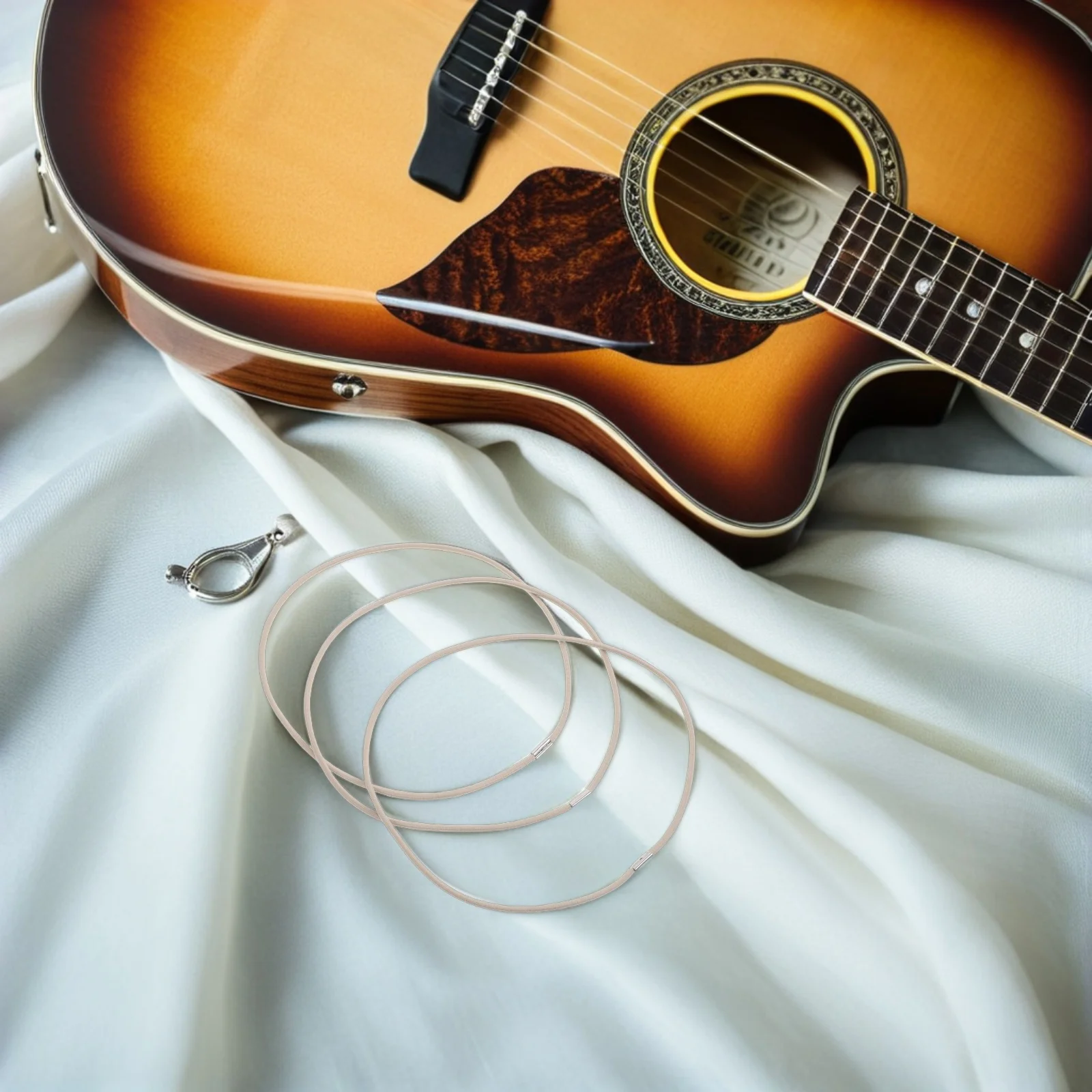 

10Pcs Microphone Shocking Mount Elastic Bands Replacement Rings for Condenser Mic Suspension Clip Desk Clamp Noise Reduction