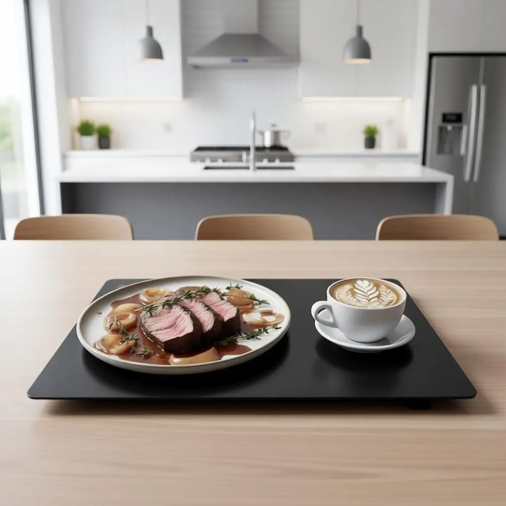 

Электрический подогреватель пищи 13.8x10 с 6 режимами температуры и функцией памяти для медленного обеда, для пожилых людей, для кемпинга в автофургоне, для расстойки теста и т.д.