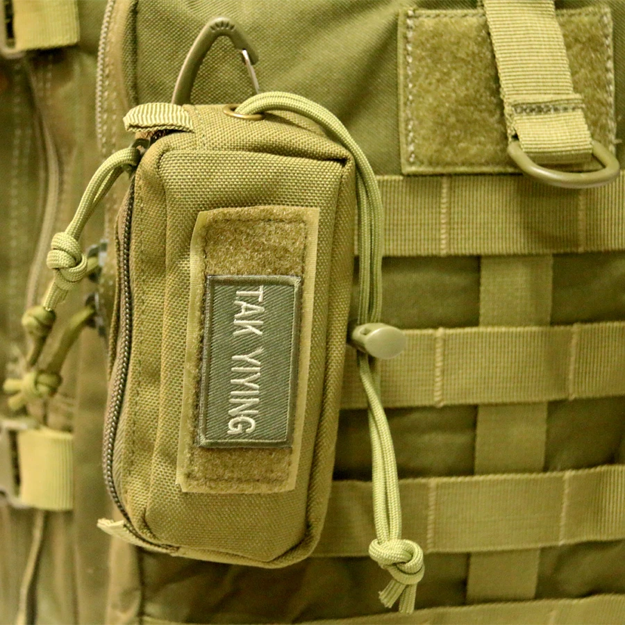 Molle Wallet Pocket Pouch Waist Bag  Pack Coin Key Holder with Hook Hunting Camping Tools Fanny Bag