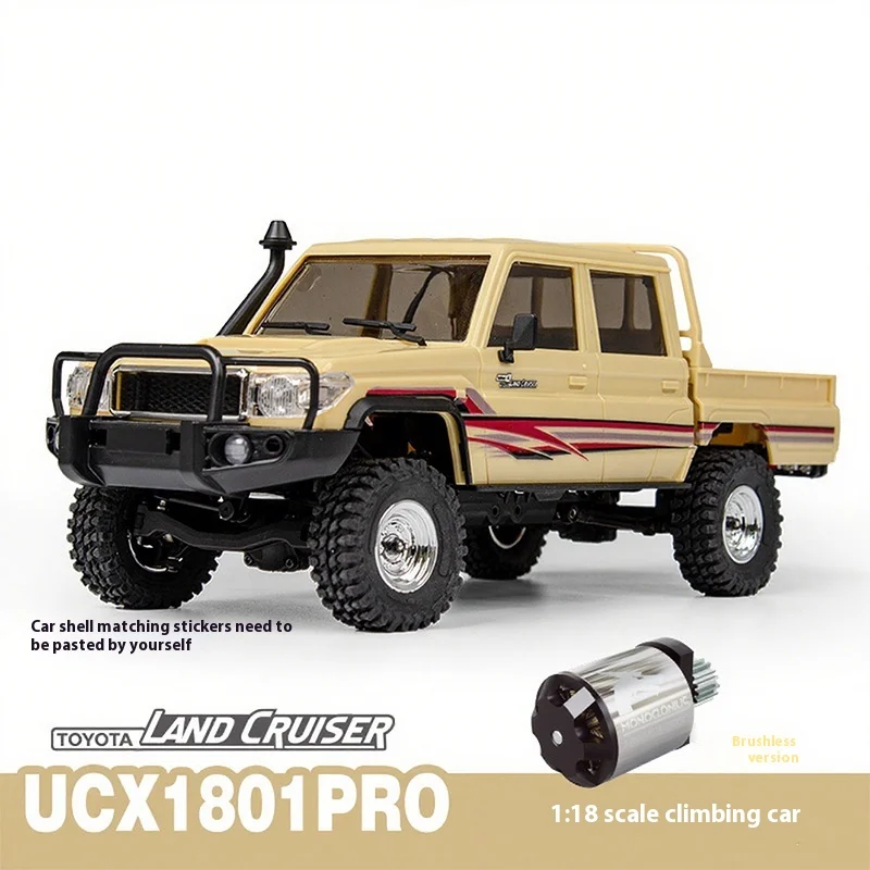 1/18 Ucx1801 Pro Rc Car Lc79 2.4g 4wd Off-Road Pickup Brushless Simulation Truck Electric Remote Control Cars Model Toy Gift
