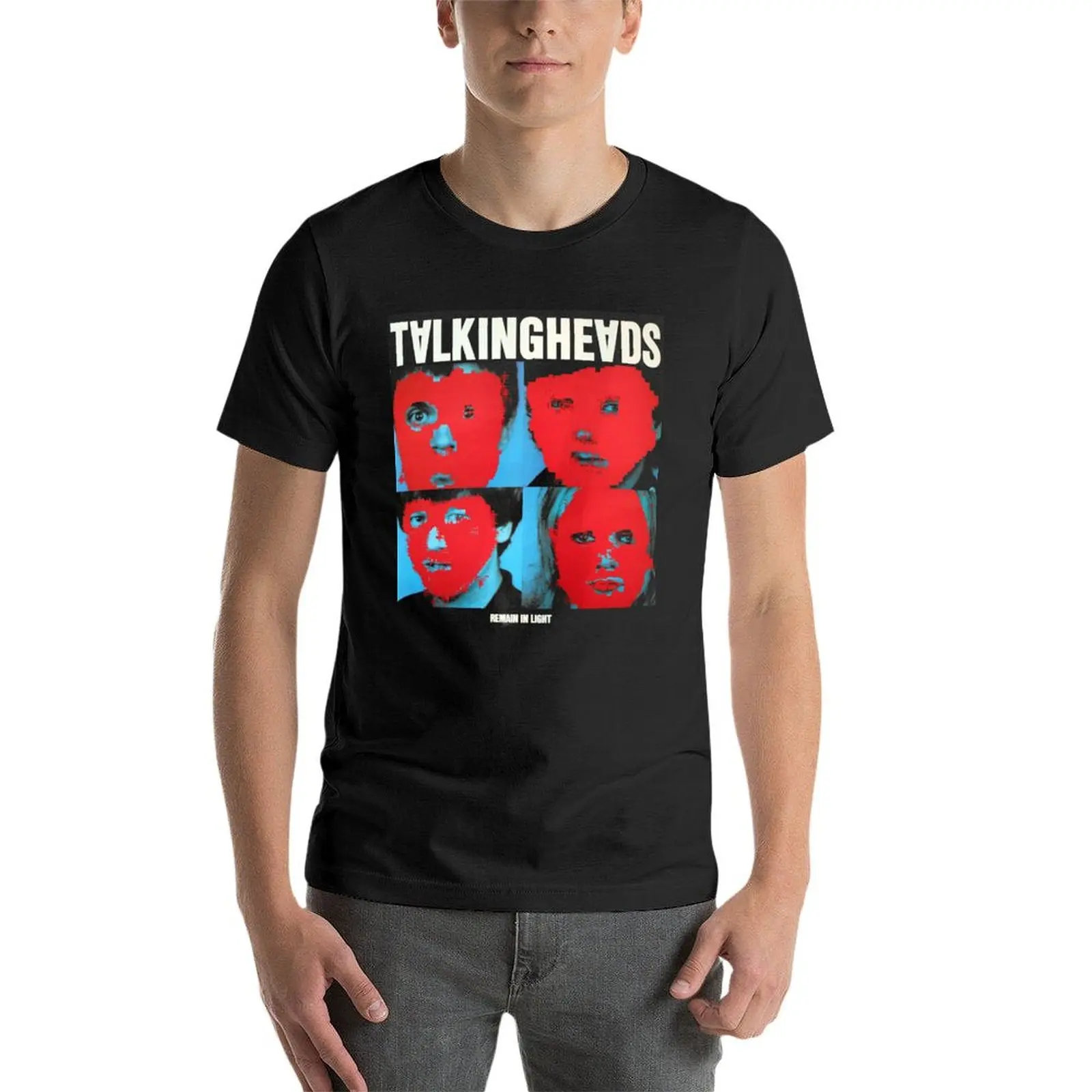 Talking Heads - Remain in Light Classic T-Shirt anime oversized graphics fruit of the loom mens t shirts