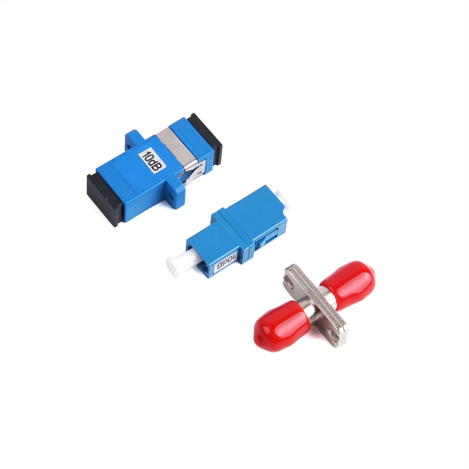 2PCS Fiber Optic Attenuator UPC SC/ST/LC Adapter 3DB-7DB Single-mode Female to Female Connector 3DB/5DB/7DB