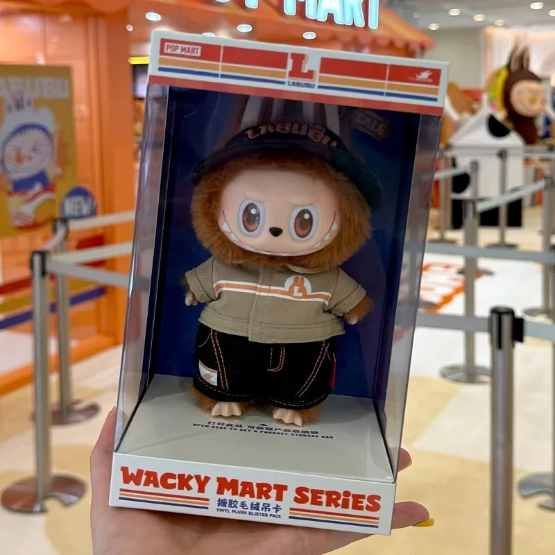 POP MART モンスターズ ラブブ ワッキーマートシリーズ ビニールドール かわいいアニメフィギュア デコレーション オリジナルブラインドボックス サプライズ 誕生日プレゼント