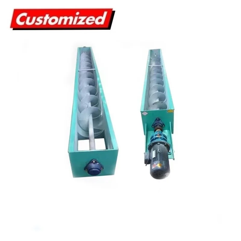 2024 OEM Custom Professional Manufacture Auger Screw Conveyor For Concrete And Wastewater Treatment