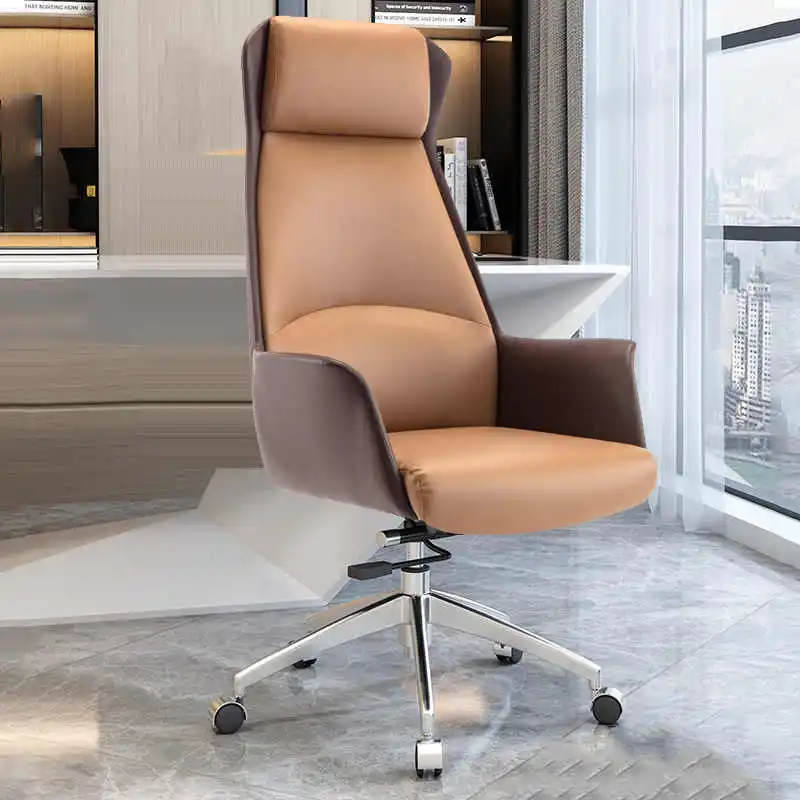 

Luxury Computer Desks Office Chairs Swivel Comfy Lounge Leather Armchair Designer Executive Fotel Do Biurka Theater Furniture