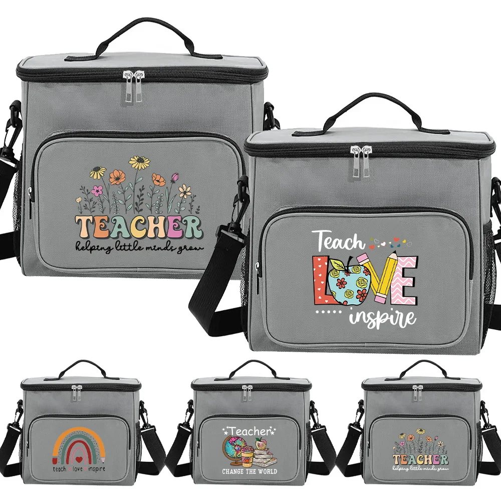 Portable Handheld Lunch Bag Cooler Box Handheld Storage Bags Everyday Use Single‑shoulder Lunch Bag Handbag