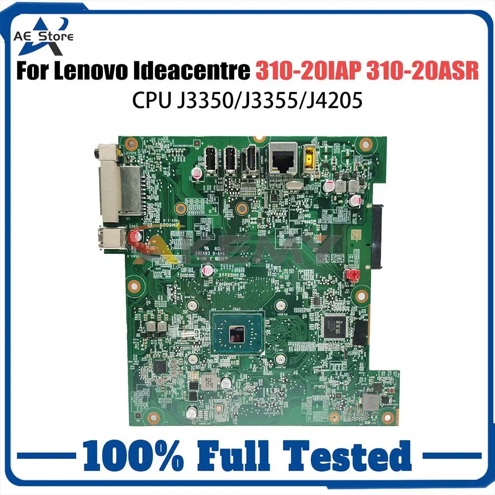 Computer Mainboard For Lenovo Ideacentre AIO 01GJ213 IAPLSB 310-20IAP/310-2 REV:1.0 All-in-One Motherboard J3350/J3355/J4205 CPU