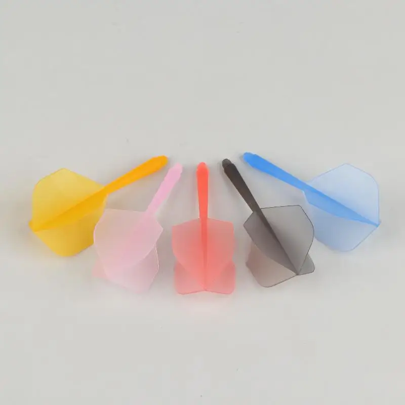 3 Stück 2BA Professionelle Dartpfeile 75% Transparent Leichtgewicht Anti-Drop L-Form Flügel für Bar-Wettkämpfe und Tägliche Übungen – Detail 10