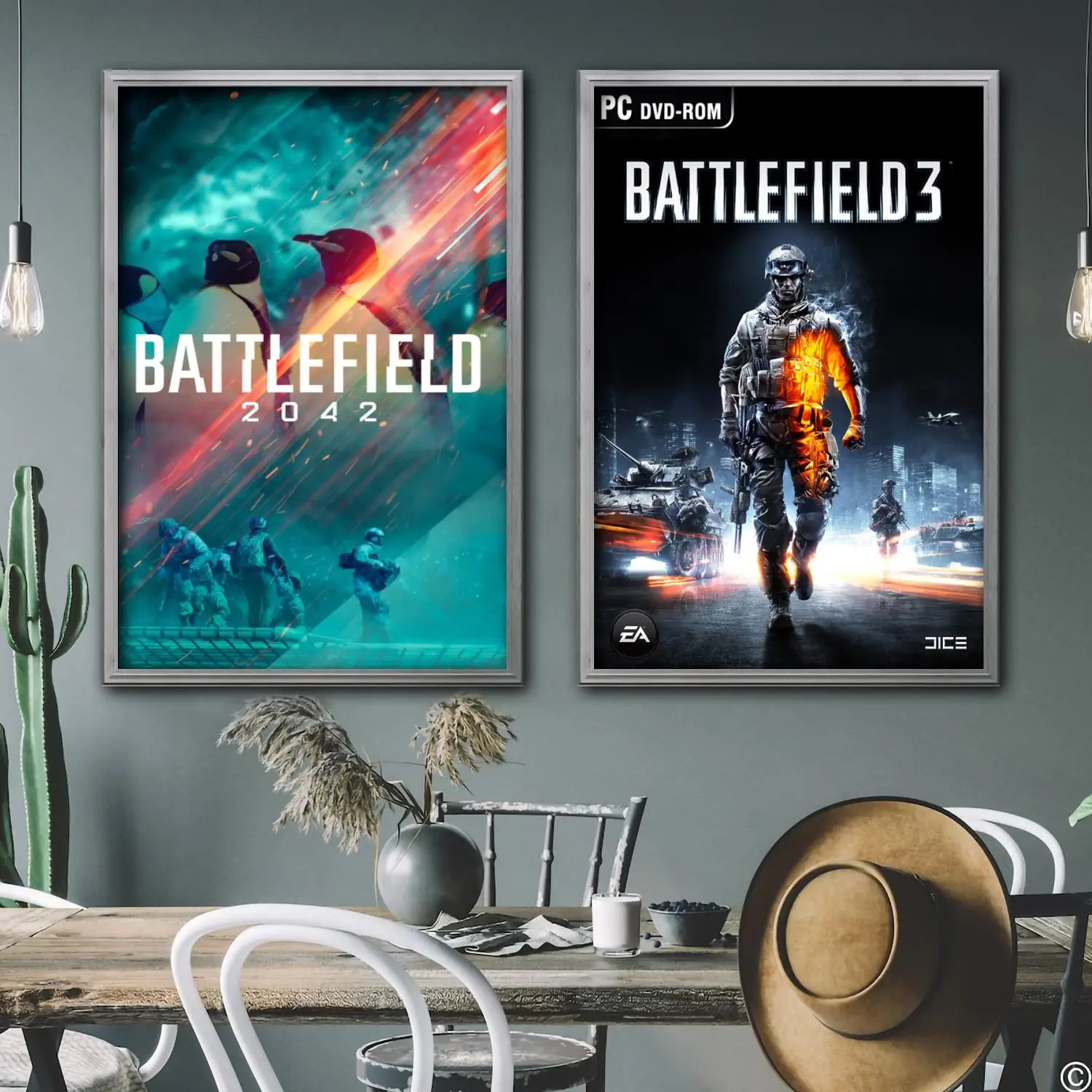 

battlefield 2042 video game Decorative Canvas Posters Room Bar Cafe Decor Gift Print Art Wall Paintings