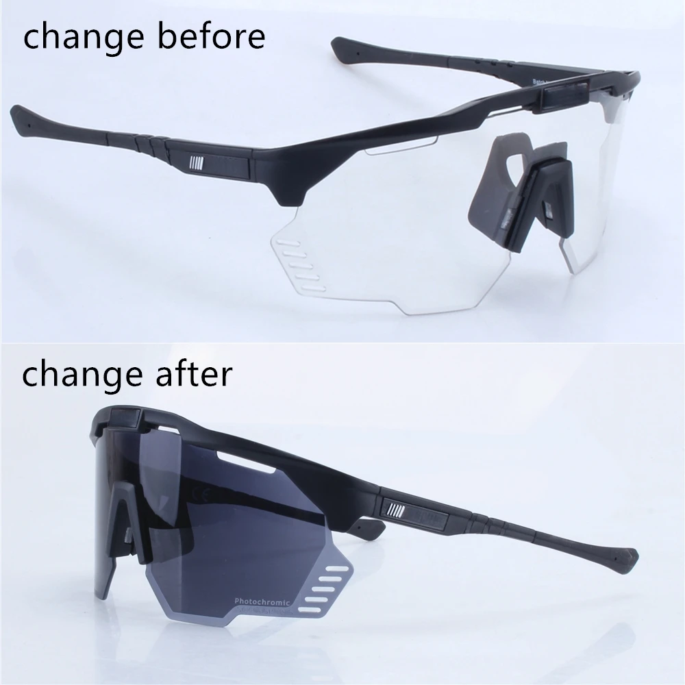 Mit Etui SCICON AEROSHADE KUNKEN UV400 Fahrrad-Sonnenbrille für Outdoor-Sportarten, Herren-MTB-Rennradbrille, Damenbrille – Detail 11