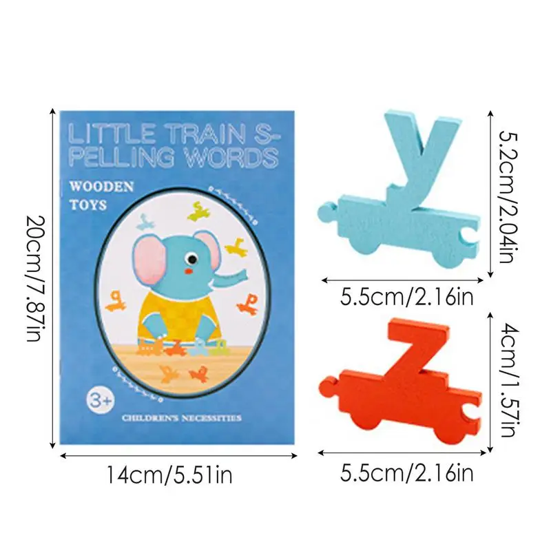 Jeu de lettres assorties pour enfants, puzzle d'orthographe sûr, jouet amusant, jeux de puzzle pour 3 ans et plus