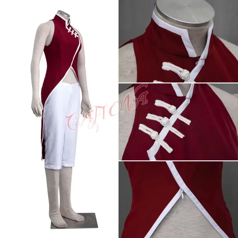 New ★ Cafiona Cheap BORUTO Haruno Sakura Cosplay Costume with Headband Sexy Girls Outfit Kids Women Halloween Pluse Si★ 2025 qi☆