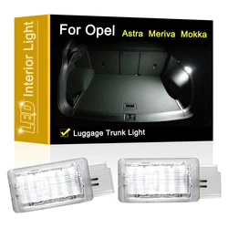 12V LED Luggage Trunk Lamp For Opel Astra J Meriva Astra K Mokka White Luggage Compartment Light Assembly