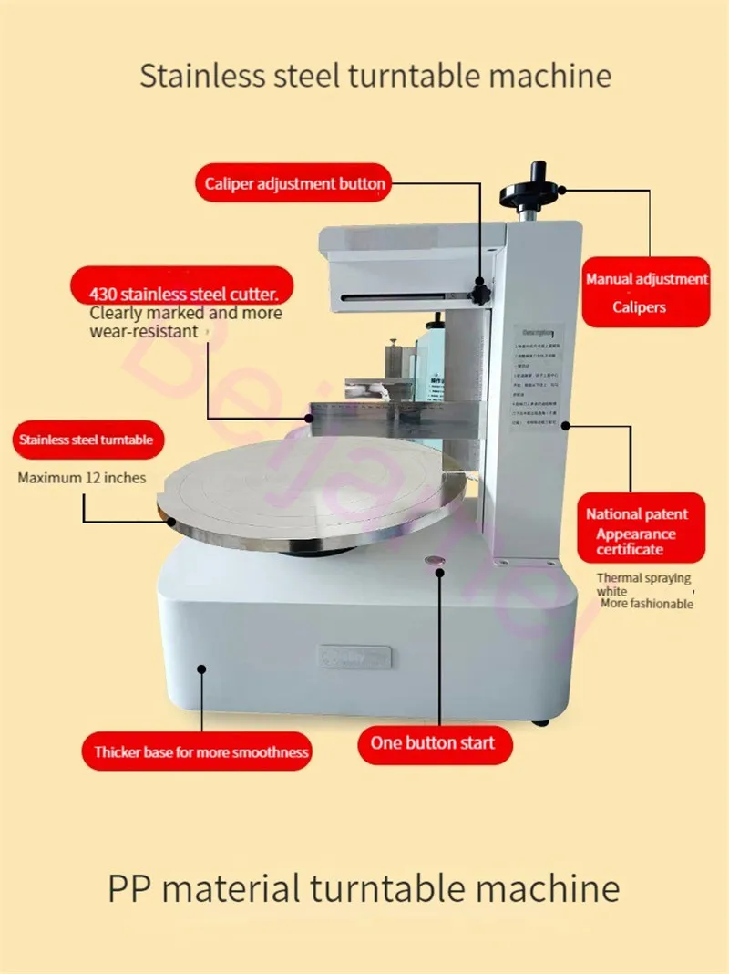 Automatic Cream Decoration Spreader Smoothing Machine Electric Bread Cake Spreading Coating Filling Machines