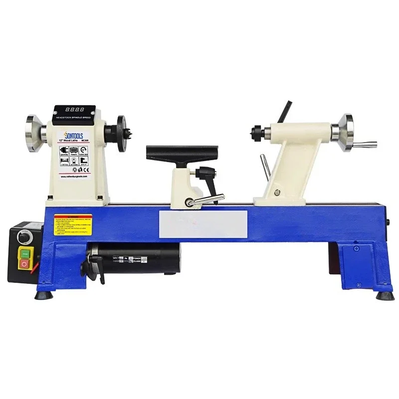 Woodworking Lathe Small Multifunctional Household Lathe Machine Digital Display Micro LatheWood Rotary Machine Buddha Beads