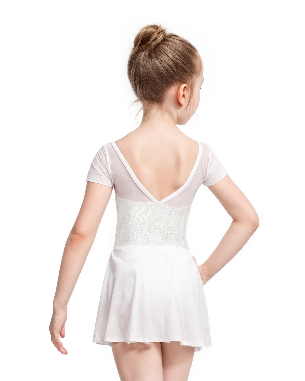 Girls Ballet Dance Dress Gymnastics Clothes Children Dance Costumes Elegant Princess Dancewear