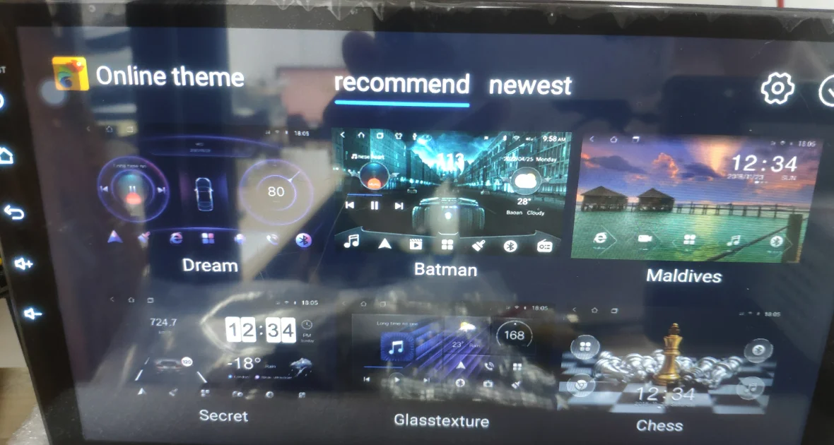 

WITSON UI Theme AI Voice Activated Code for Car Multimedia