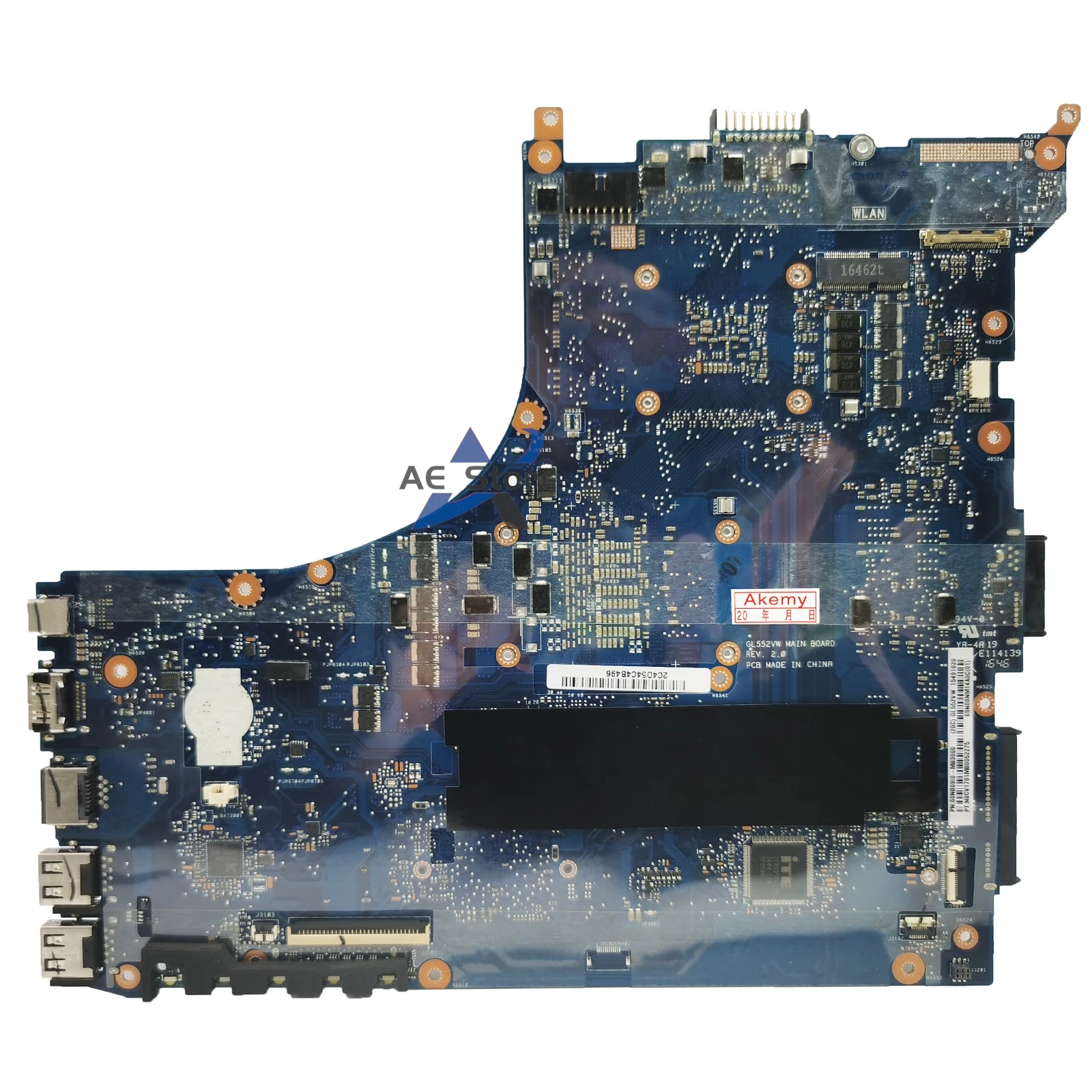 Für ASUS ROG GL552VX GL552VX GL551VX GL752VX GL552VXR Notebook Motherboard 100% getestet