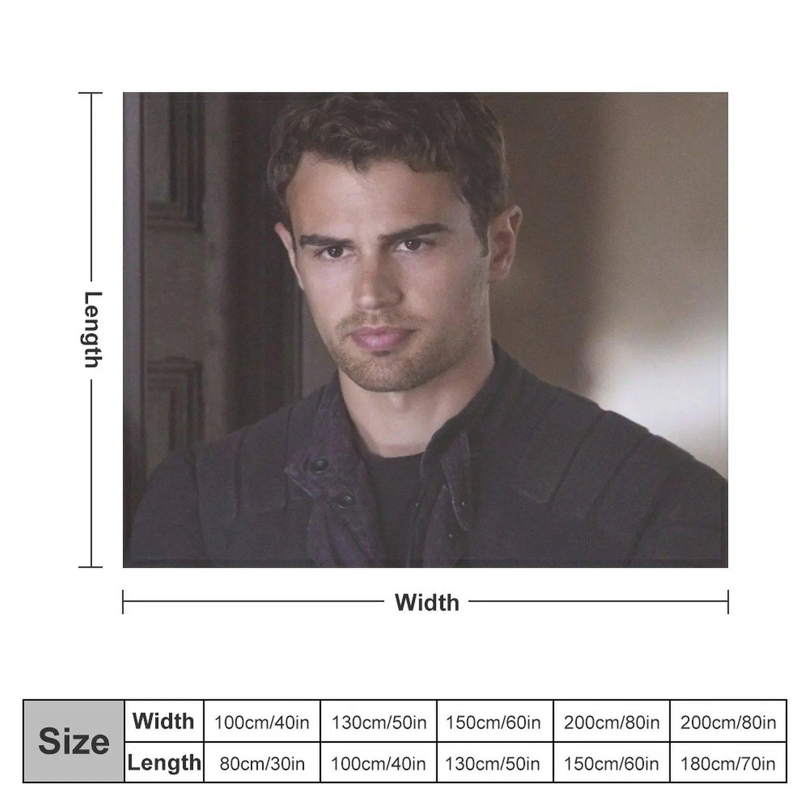 theo james Throw Blanket Extra Large Throw Sofa manga Blankets