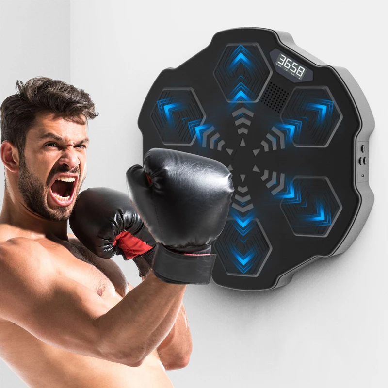 Smart Music Boxing Training hine Wall Target Relaxing Reaction Training Target Boxing equipment Music Boxing hine