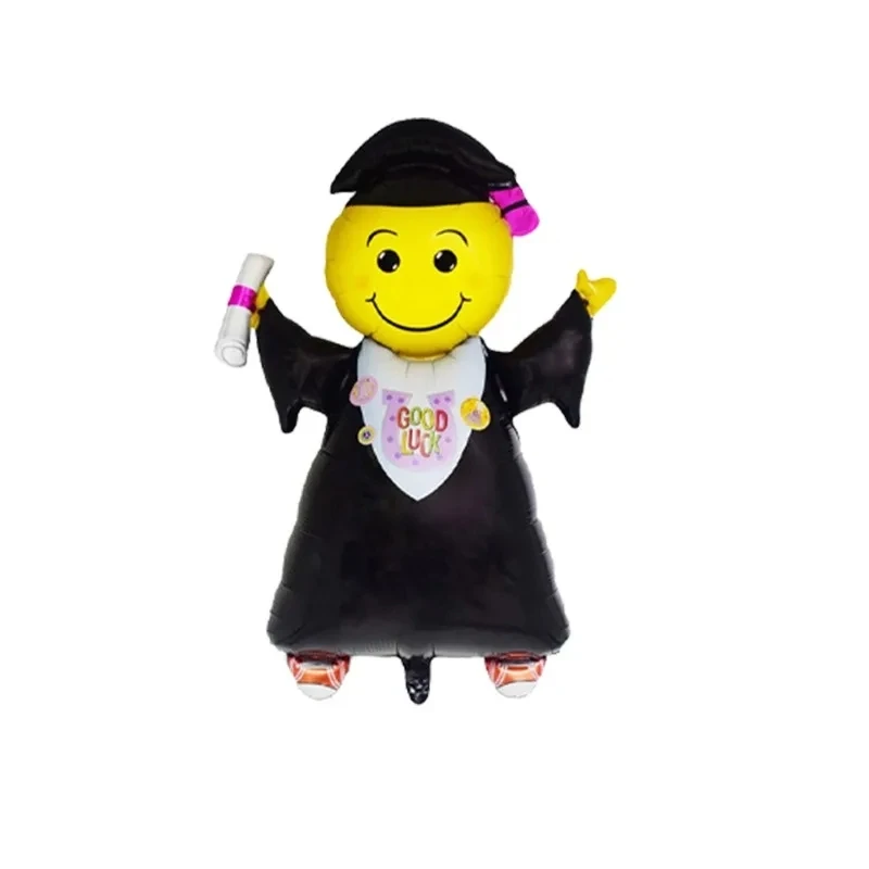 

Disney Выпускной сезон фоновое украшение для вечеринки пятиконечная звезда буква мультфильм докторский сертификат алюминиевый фильм воздушный шар