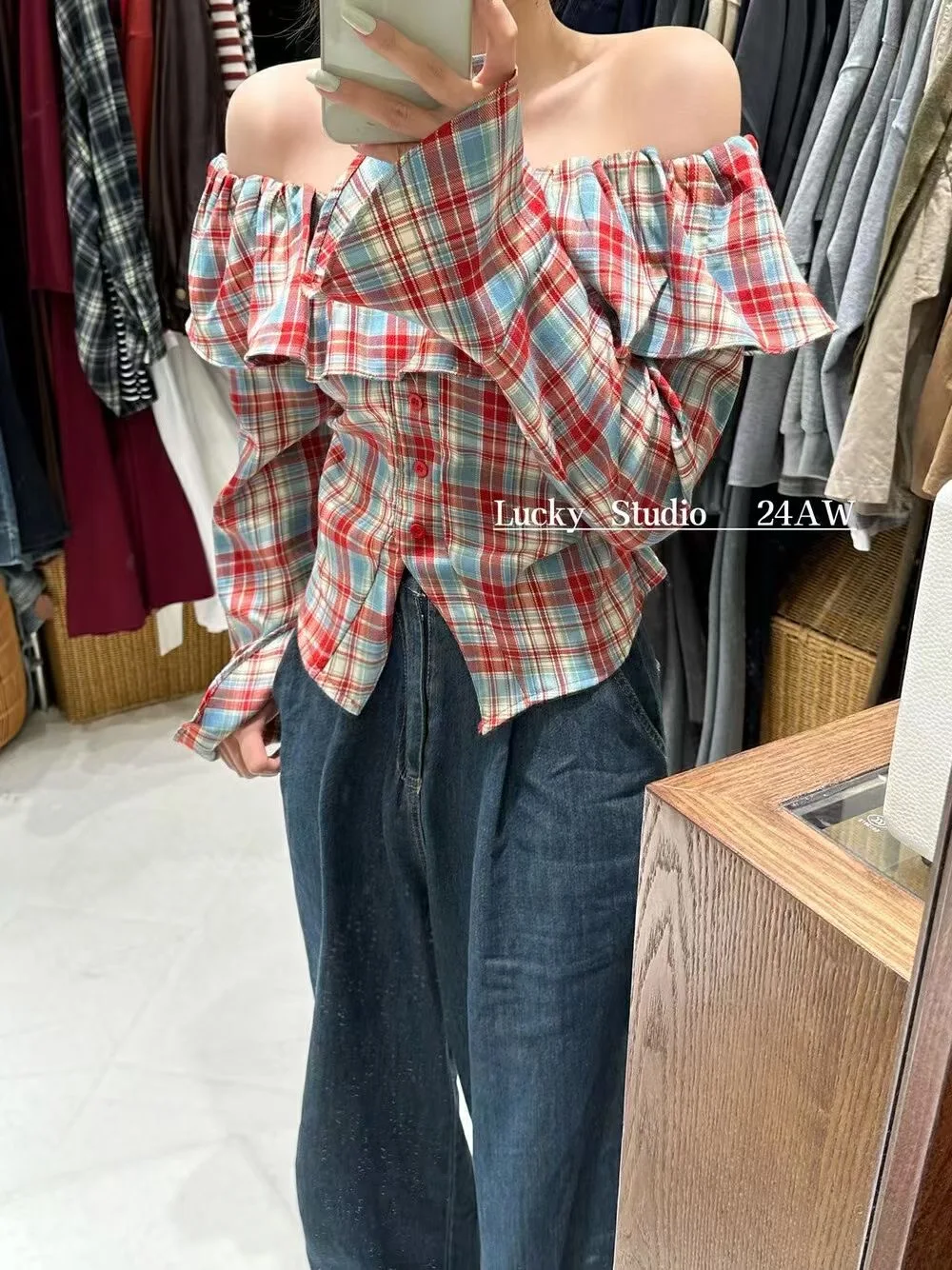 

Long Sleeved T Shirts Y2K Woman Womens Winter Double Layer Rib Knit Funnel Neck Plush Lined Warm City Commuter Gentle Elegant OL