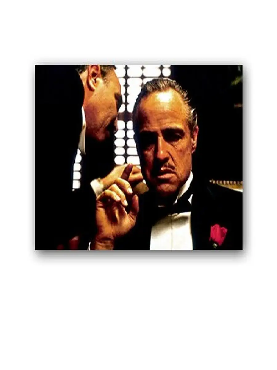 The Godfather Classic Movie Poster - Gangster Canvas Art HD Print for Living Room Decor