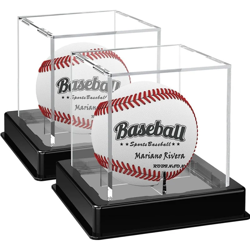 Quality Acrylic Baseball Box Display Golf Tennis Ball Transparent Case For Souvenir Storage Box