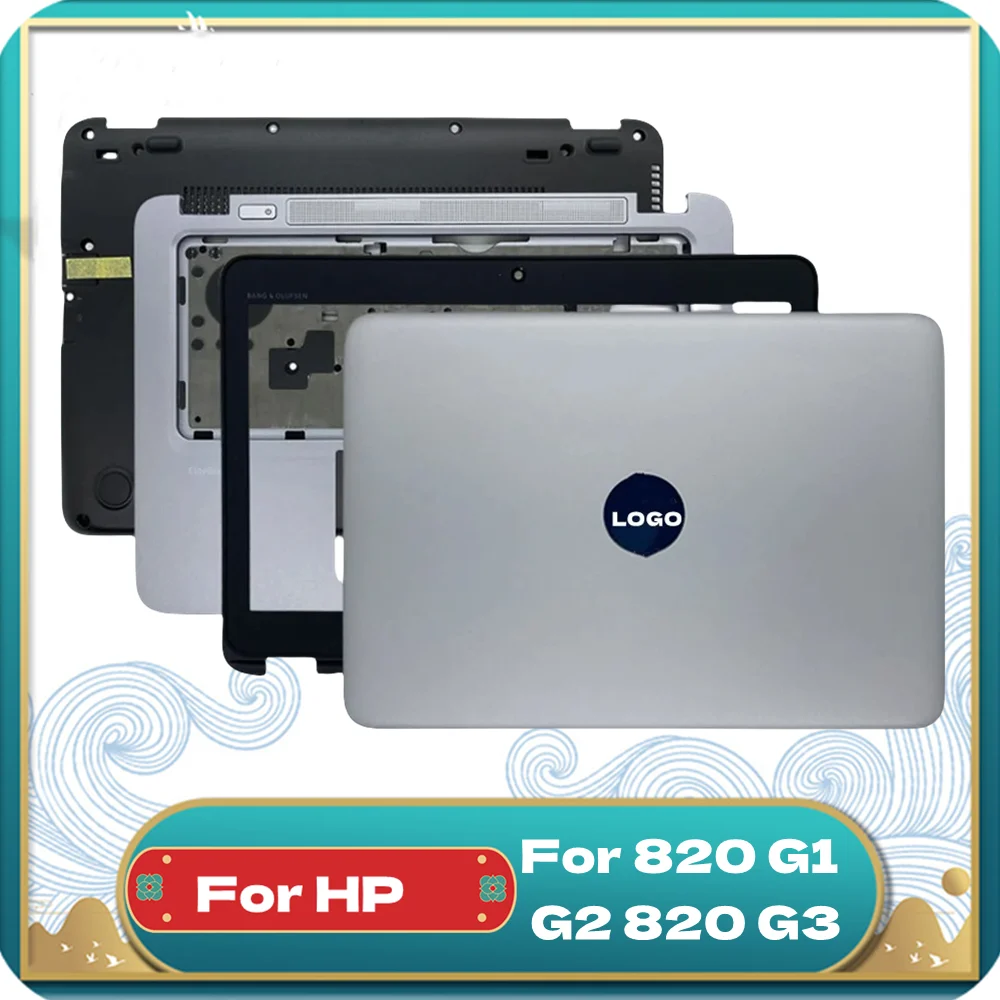 

NEW LCD Back Cover For HP 820 G1 G2 820 G3 Front Bezel/Hinges/Palmrest/Hinge Cover Top Bottom Case Door Cover 781836-001