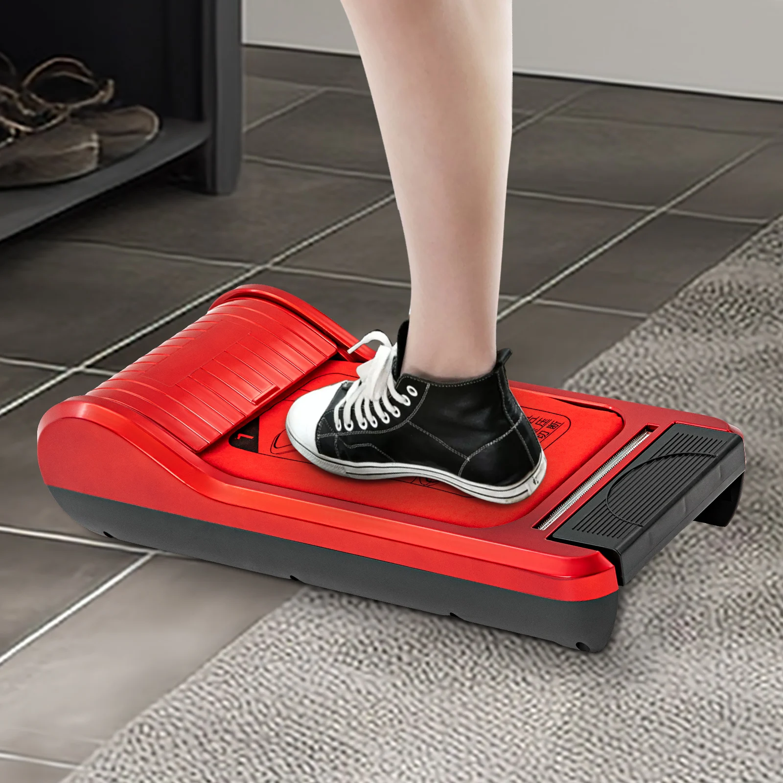 

Машина для производства красной обуви — лезвие из нержавеющей стали (острый/быстрый вырез), Step-On (без питания), включает в себя 1 рулонную пленку, экономит входному пространство