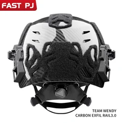 Casco táctico Wendy fibra carbono – Rescate emergencia seguridad