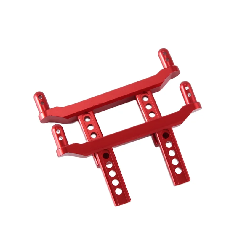 Для SCY1/16 автомобильные запасные части с дистанционным управлением, аксессуары 6061, обновление и модификация алюминия, передняя и задняя стойка кузова, красный