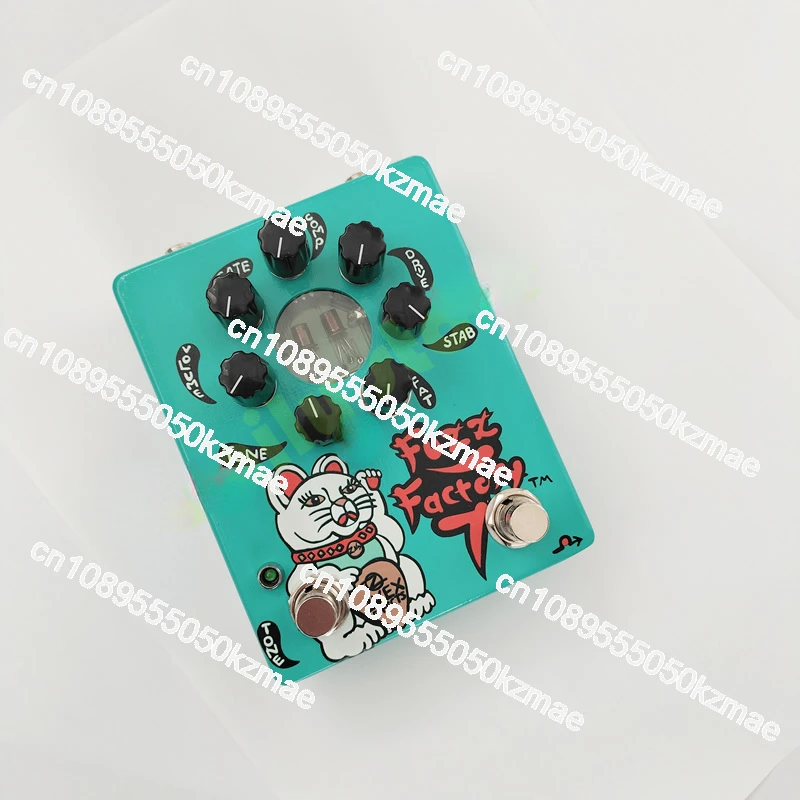 FUZZ FACTORY FF7 Electric Guitar Stompbox Effector, with A Wide Range of Tone Adjustment, Suitable for Musical Instrument Player